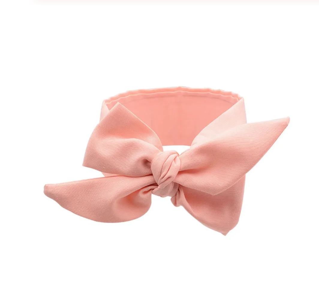 Girls Print  Bowknot Tie Headband