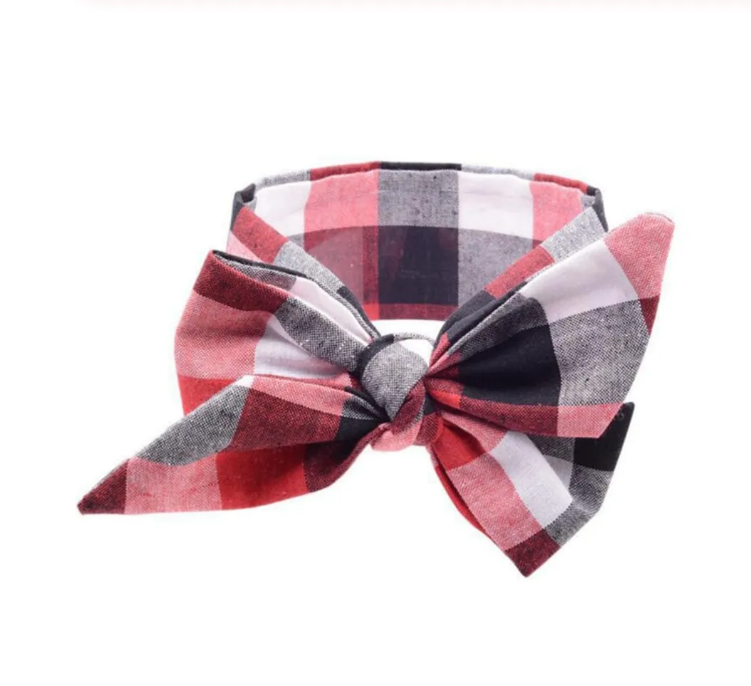 Girls Print  Bowknot Tie Headband