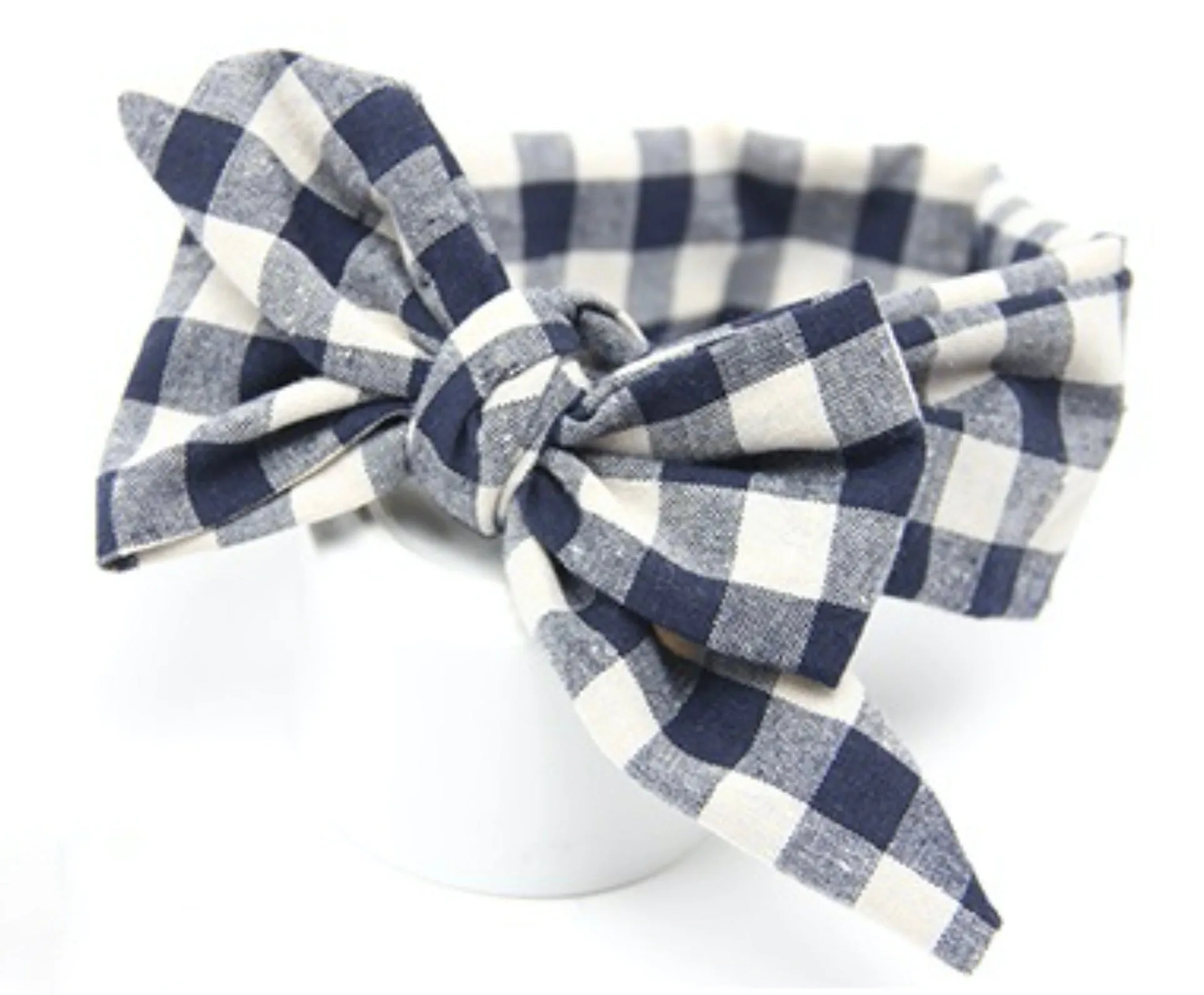 Girls Print  Bowknot Tie Headband