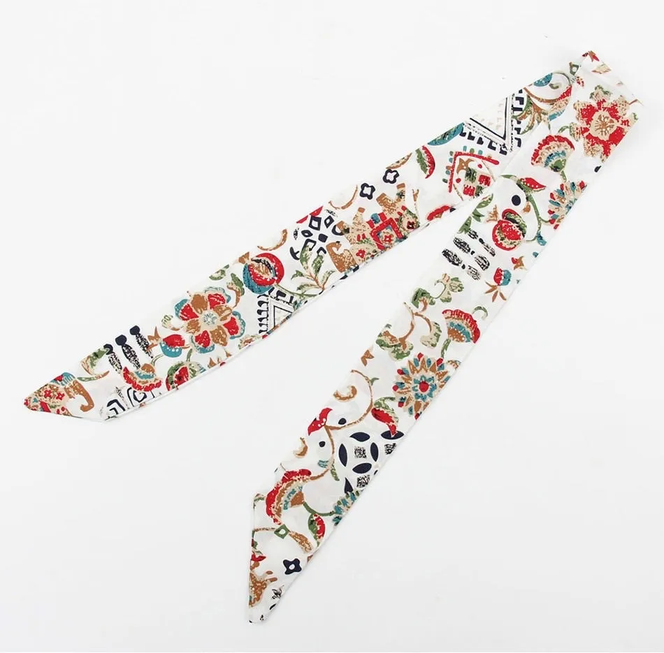 Girls Print  Bowknot Tie Headband