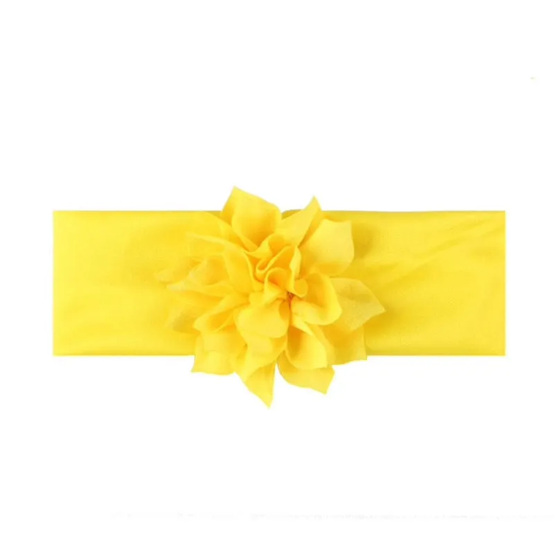 Girls Soft Flower Stretch Headband