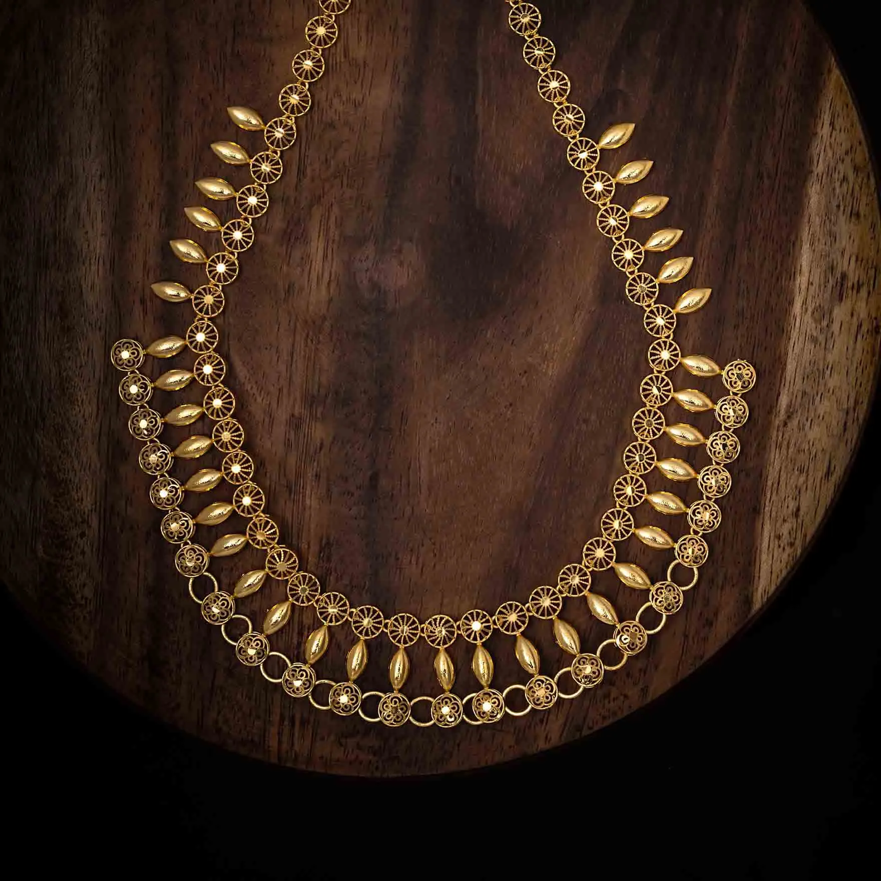 Golden Necklace PGNL5-0601