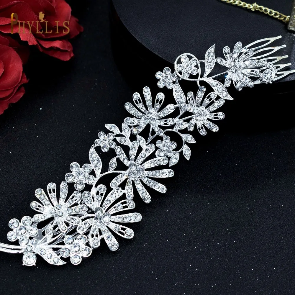 #H36 Beautiful Spakly Dance Headpiece- Rhinestone Hair Ornaments -Wedding/Bridal Hair Accessories