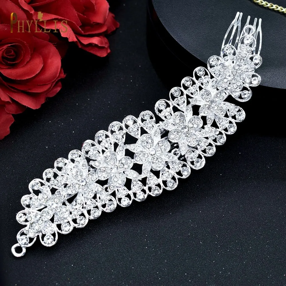 #H36 Beautiful Spakly Dance Headpiece- Rhinestone Hair Ornaments -Wedding/Bridal Hair Accessories