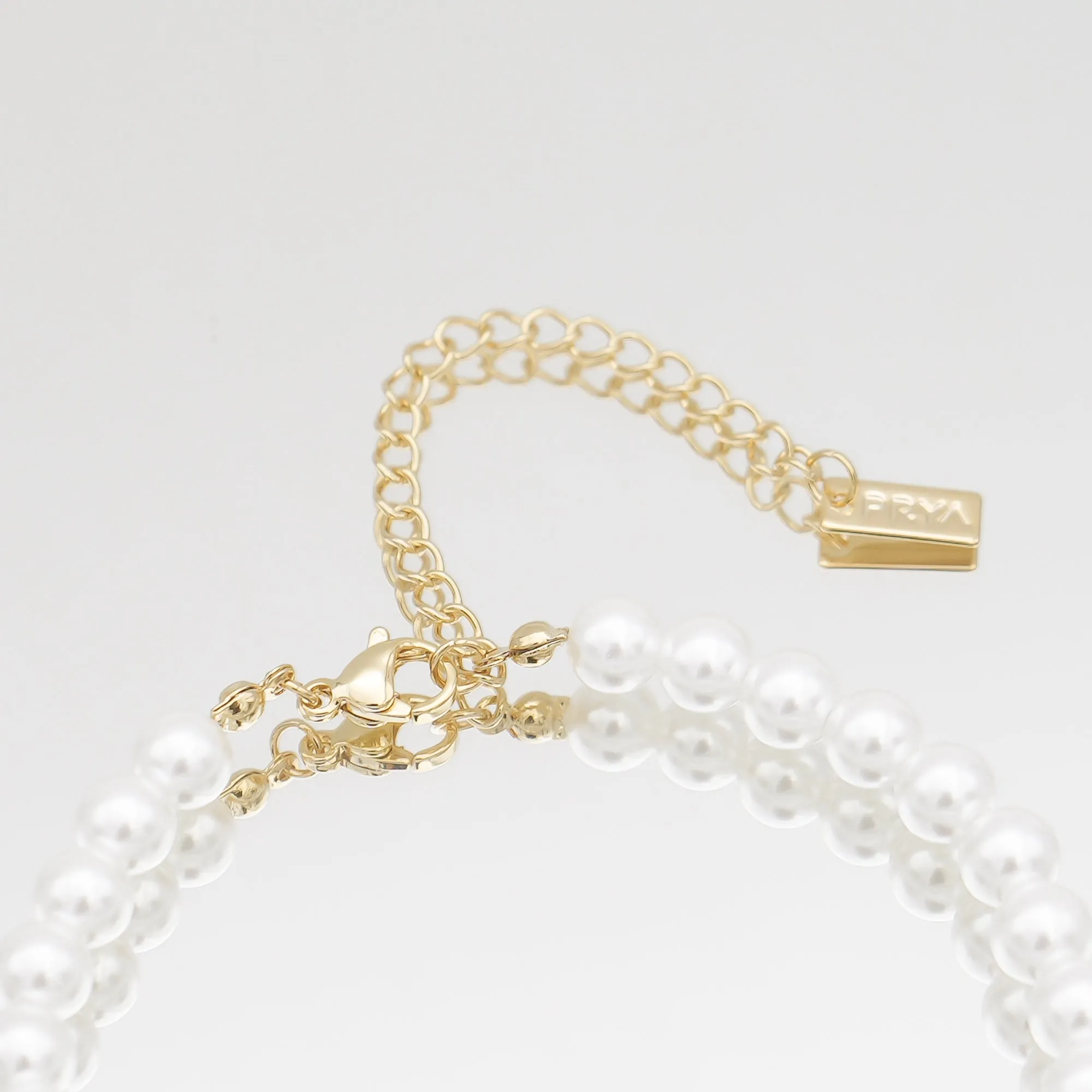 ICY Pearl Initial Anklet