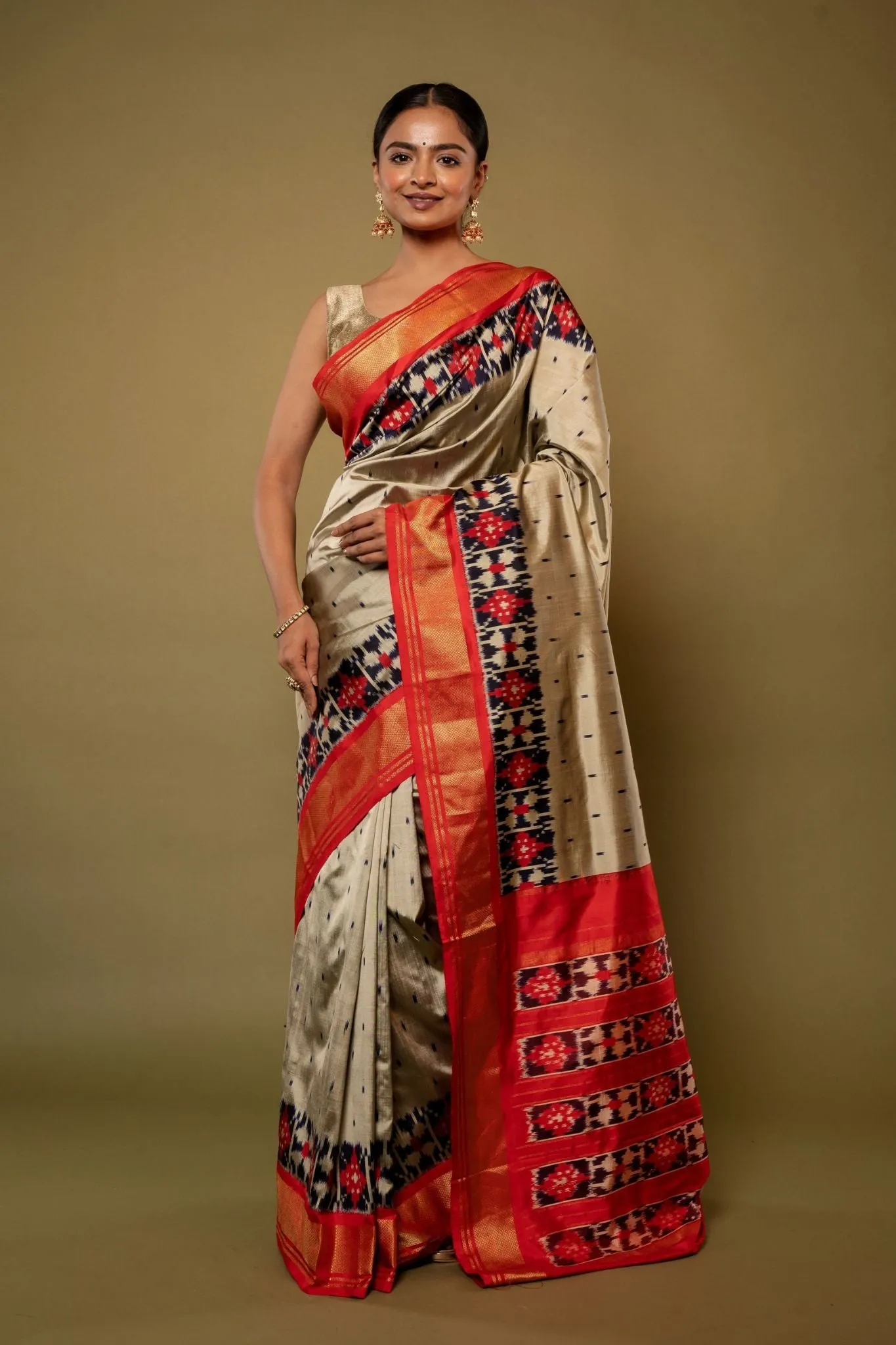 Inaaya Patola Silk Saree