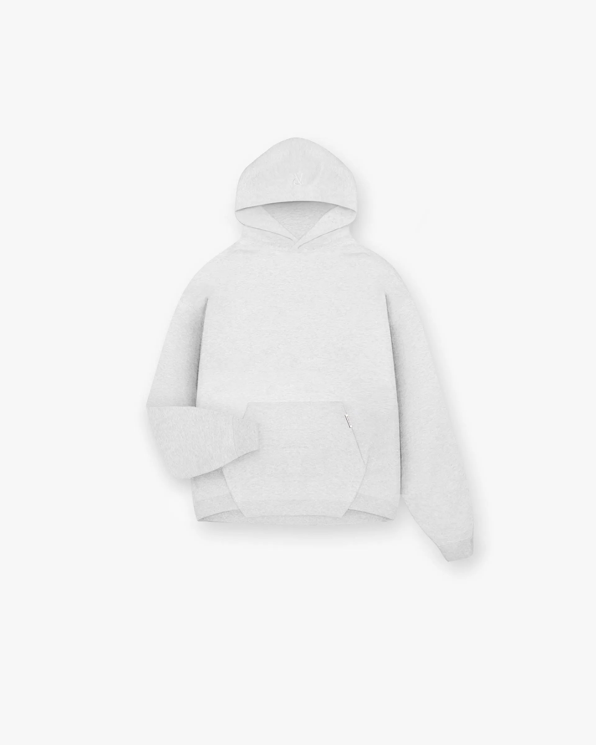 Premium Quality, Grey Marl Oversized Hoodie with Initial Design