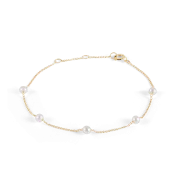 Ivory Bracelet - Solid Gold