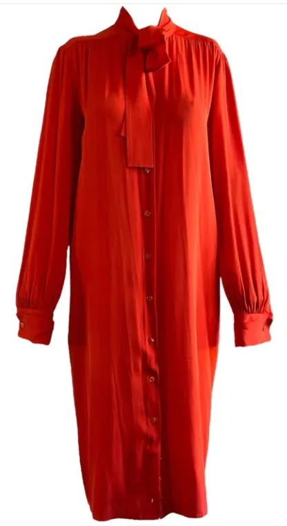 JEAN PAUL GAULTIER Button Down Midi Dress | Size M