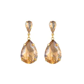 Jemima Earrings Champange