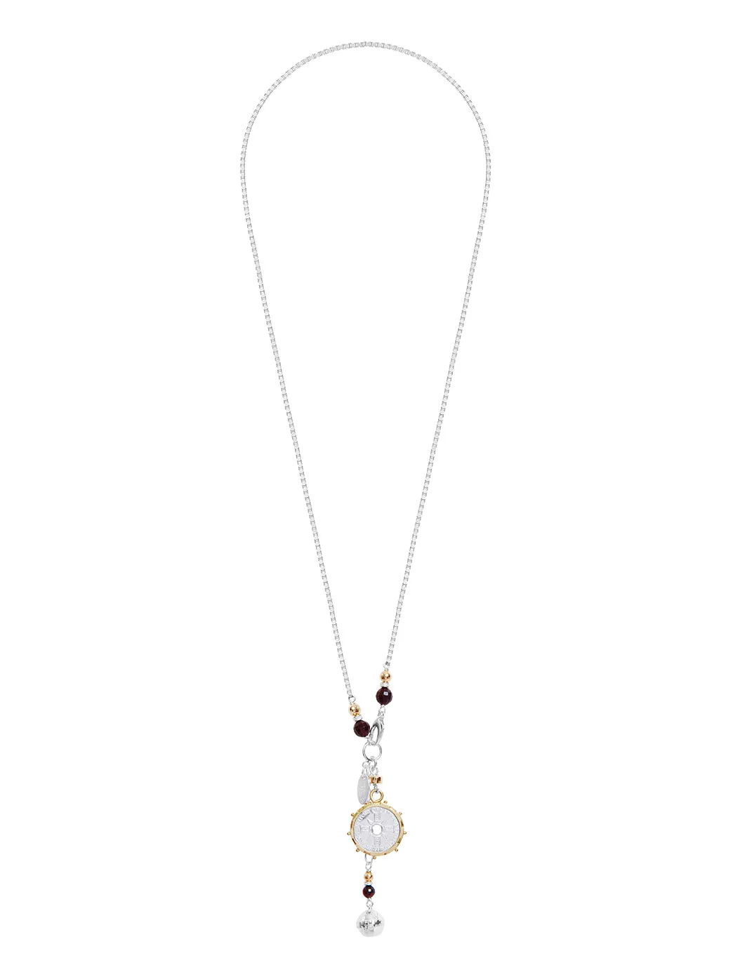 Jupiter Necklace with Gold Encased Coin