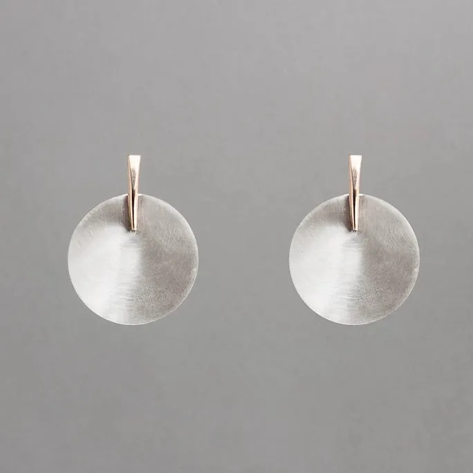 LARGE SATURN EARRINGS