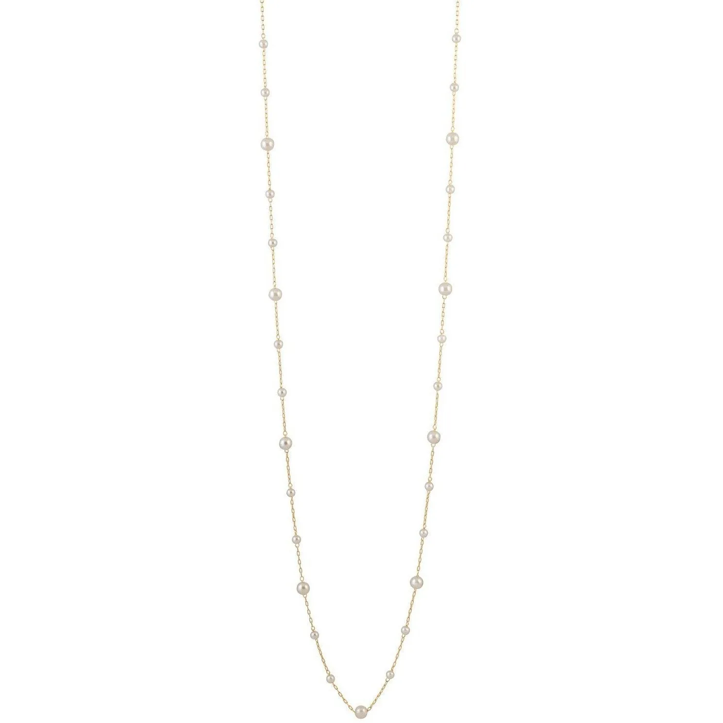 Long Pearl Necklace