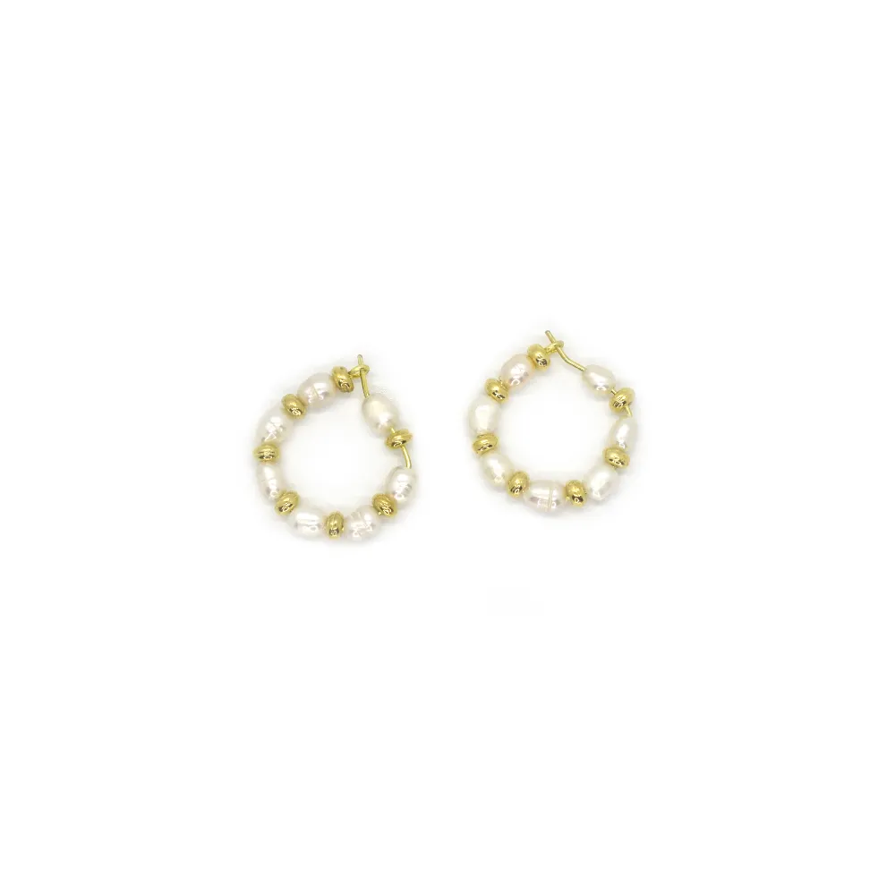 Margaritari Gold Ear Rings