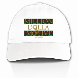 Money and Cuffs - White Dad Hat