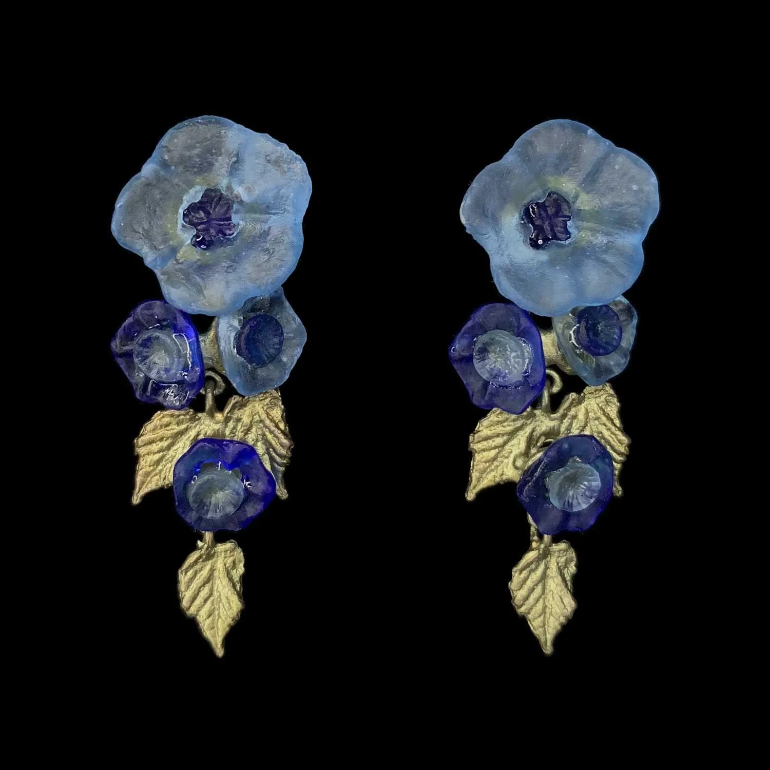 Morning Glory Earrings - Statement