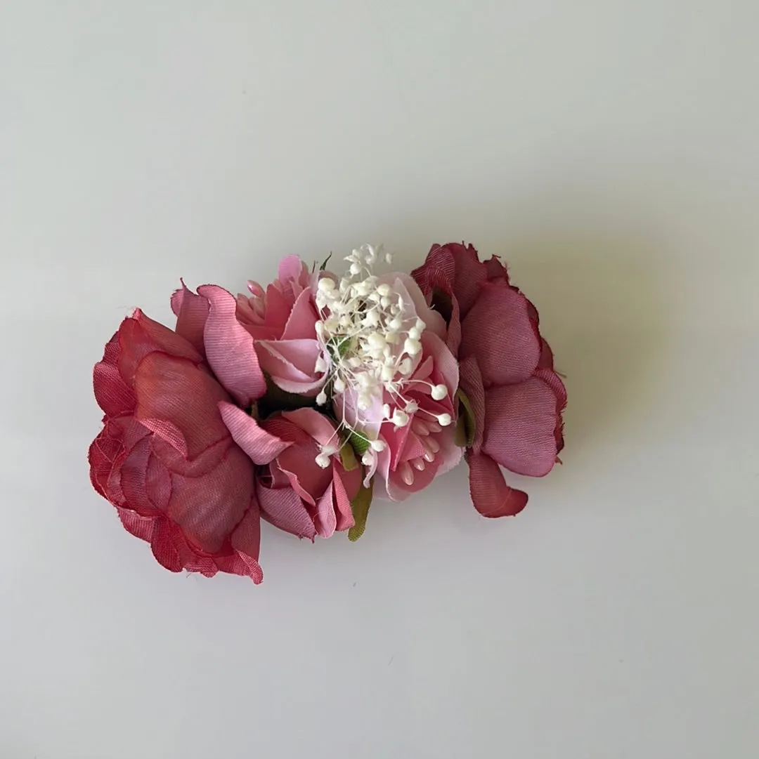 Multi flowers hair clip