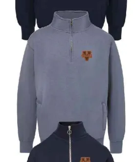 MV Sport Fleece Quarter Zip - Light Blue