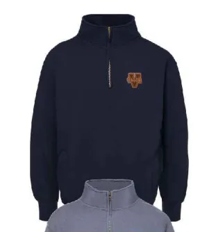 MV Sport Fleece Quarter Zip - Navy