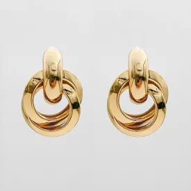 Nadia Knot Knocker Earrings