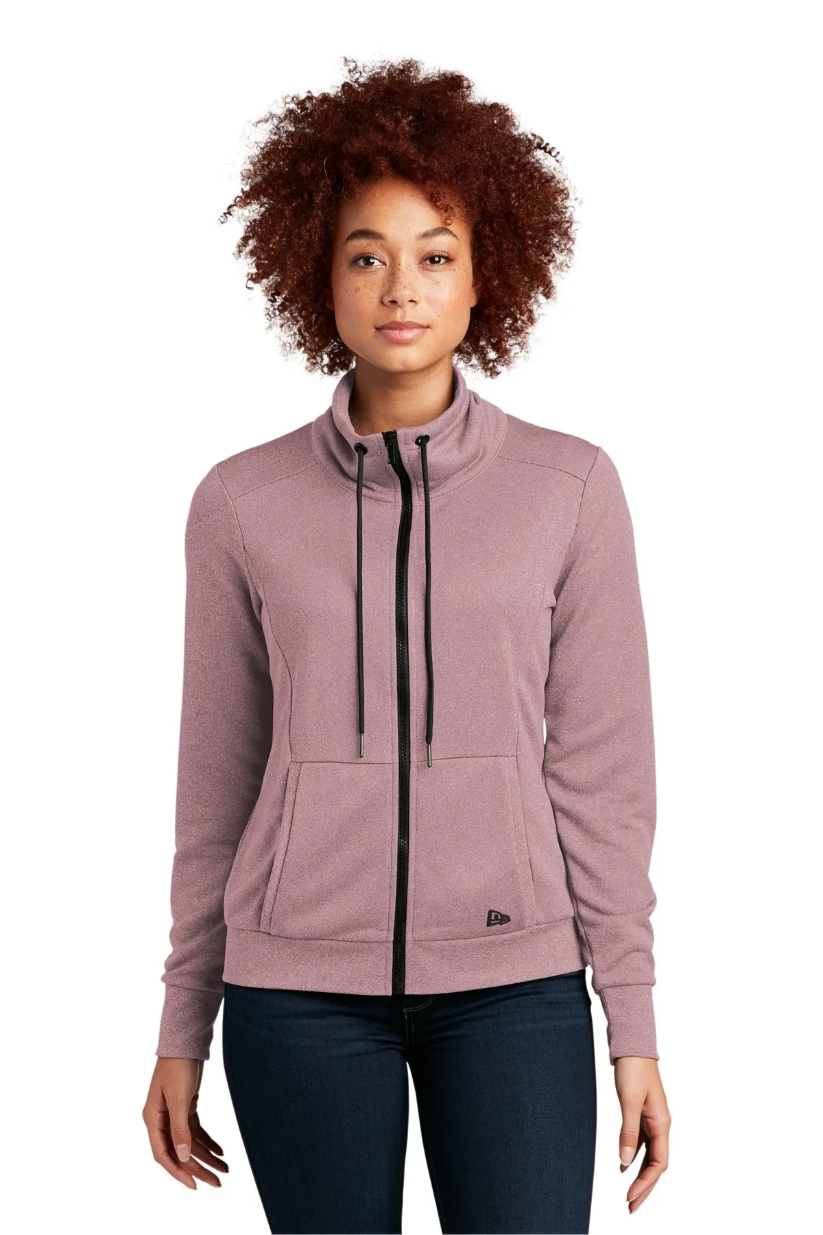 New Era Ladies Performance Terry Full-Zip Cowl LNEA530