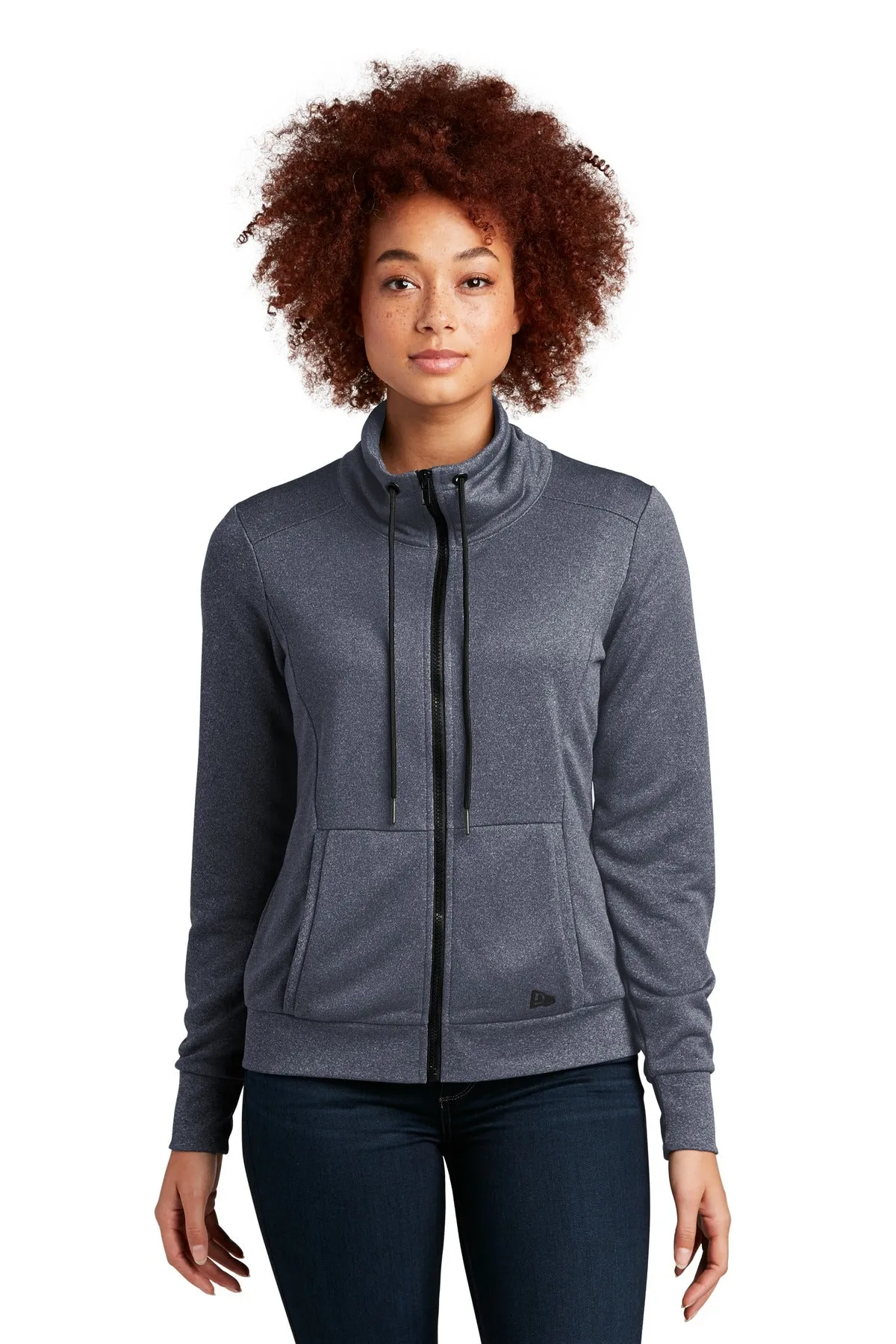 New Era Ladies Performance Terry Full-Zip Cowl LNEA530