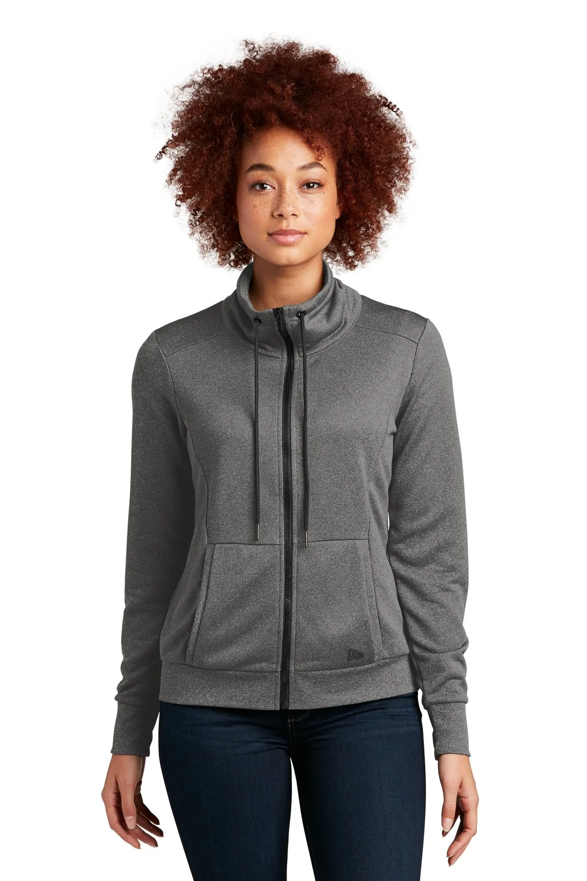 New Era Ladies Performance Terry Full-Zip Cowl LNEA530