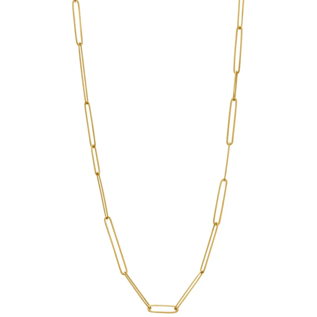 Ovalong Chain Necklace - Carla Caruso