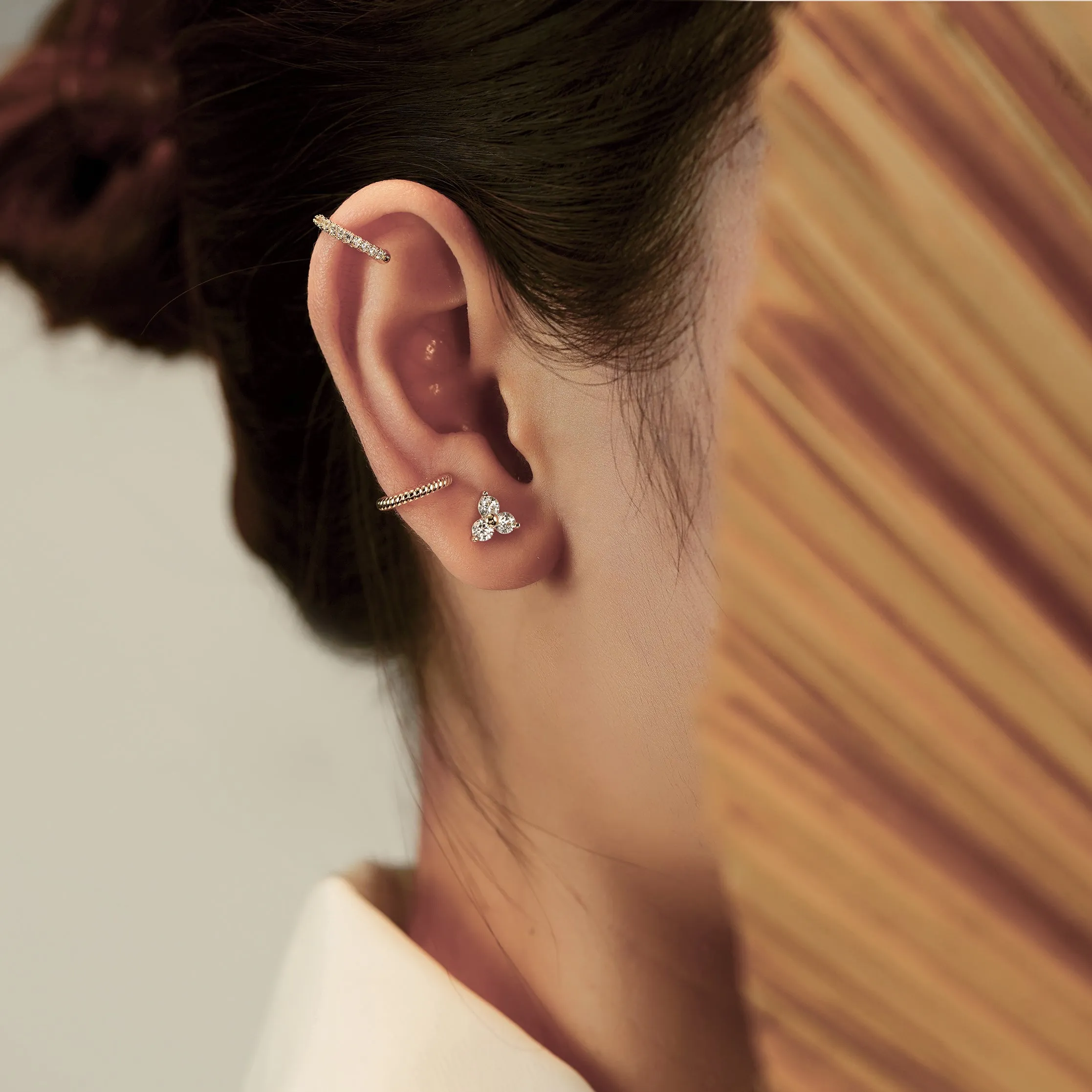 Pave Ear Cuffs