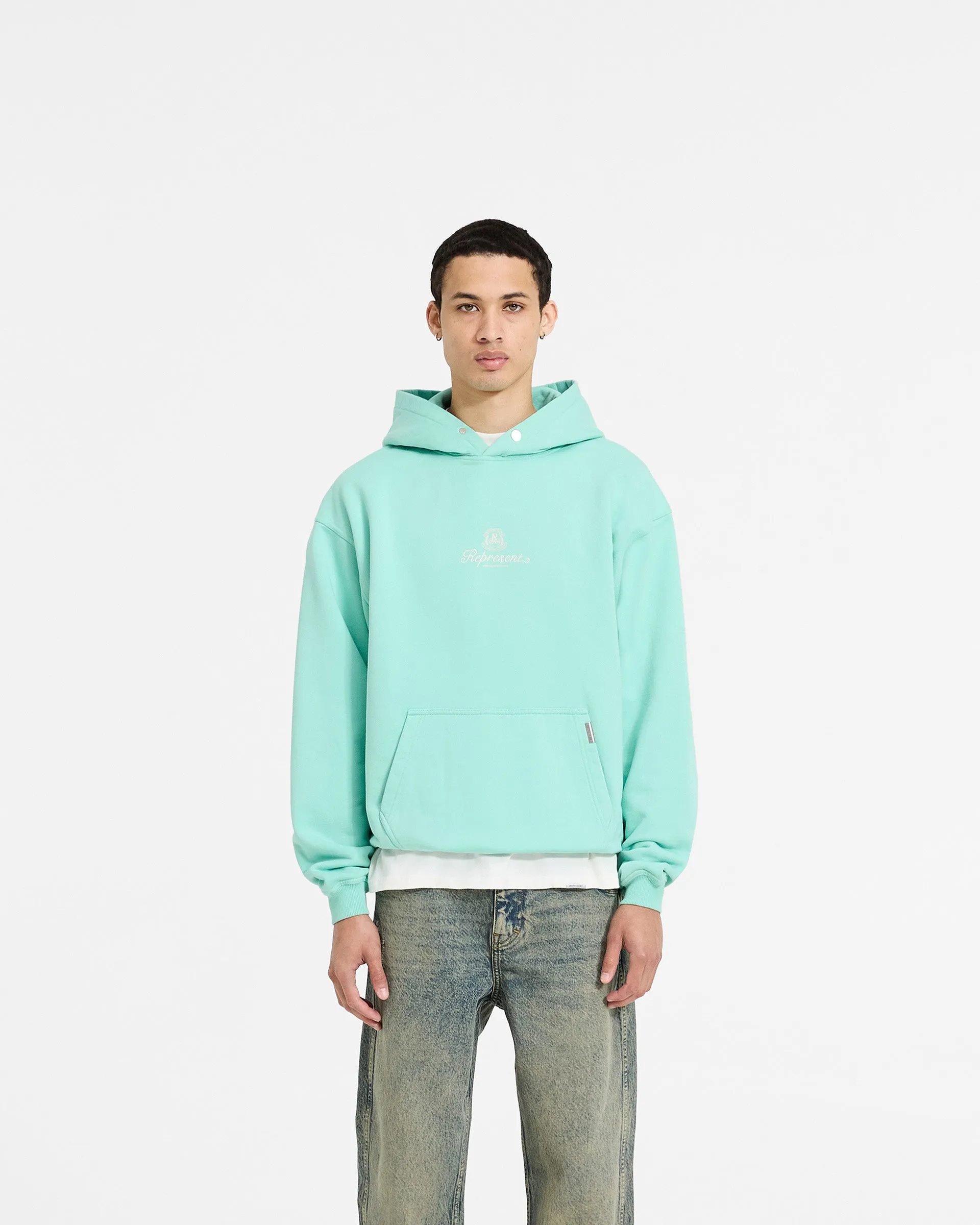 Permanent Vacation Hoodie - Electric Mint