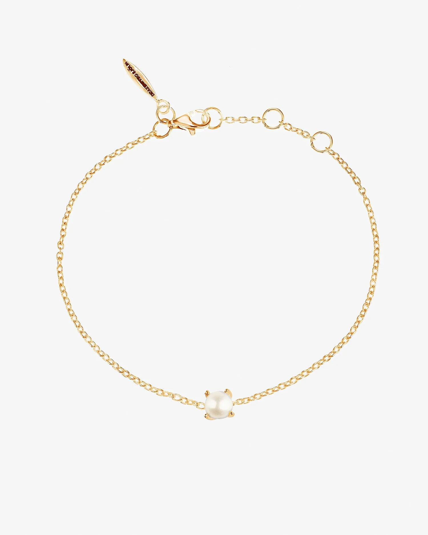 Petite Pearl bracelet gold