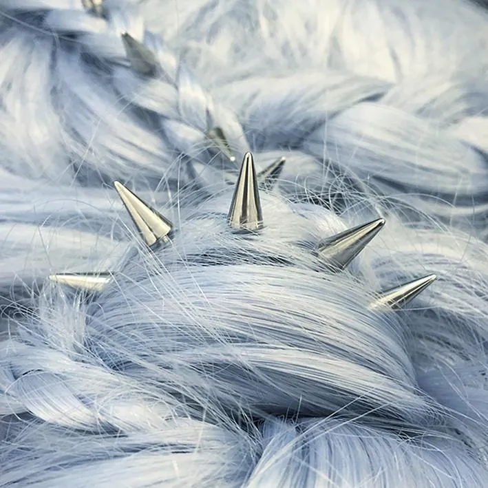 PHOENIX. Silver Hair Spikes