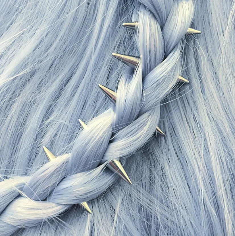 PHOENIX. Silver Hair Spikes