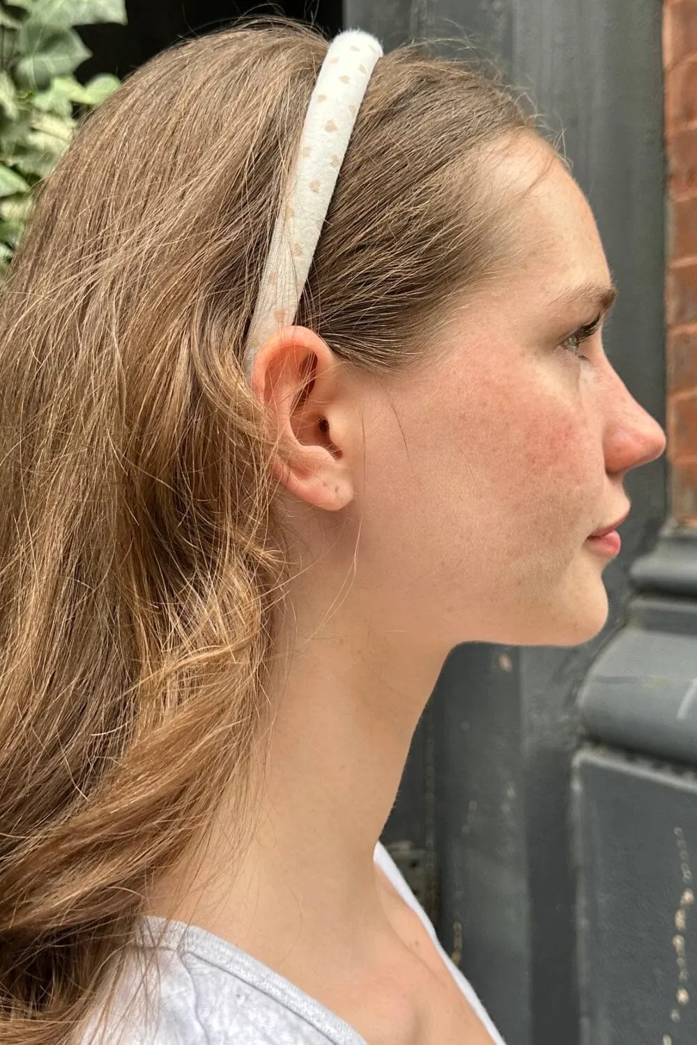 Pink Hearts Headband