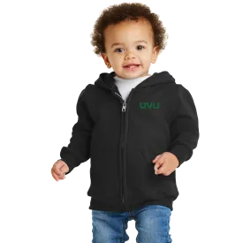 Port & Company Infant Core Fleece Full-Zip Hooded Sweatshirt- UVU Mono