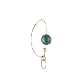 "Miró" Malachite Ear Cuff