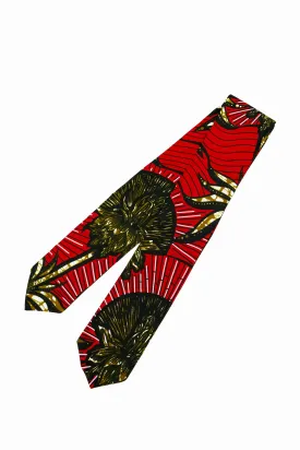 Red Tie-Up Headband