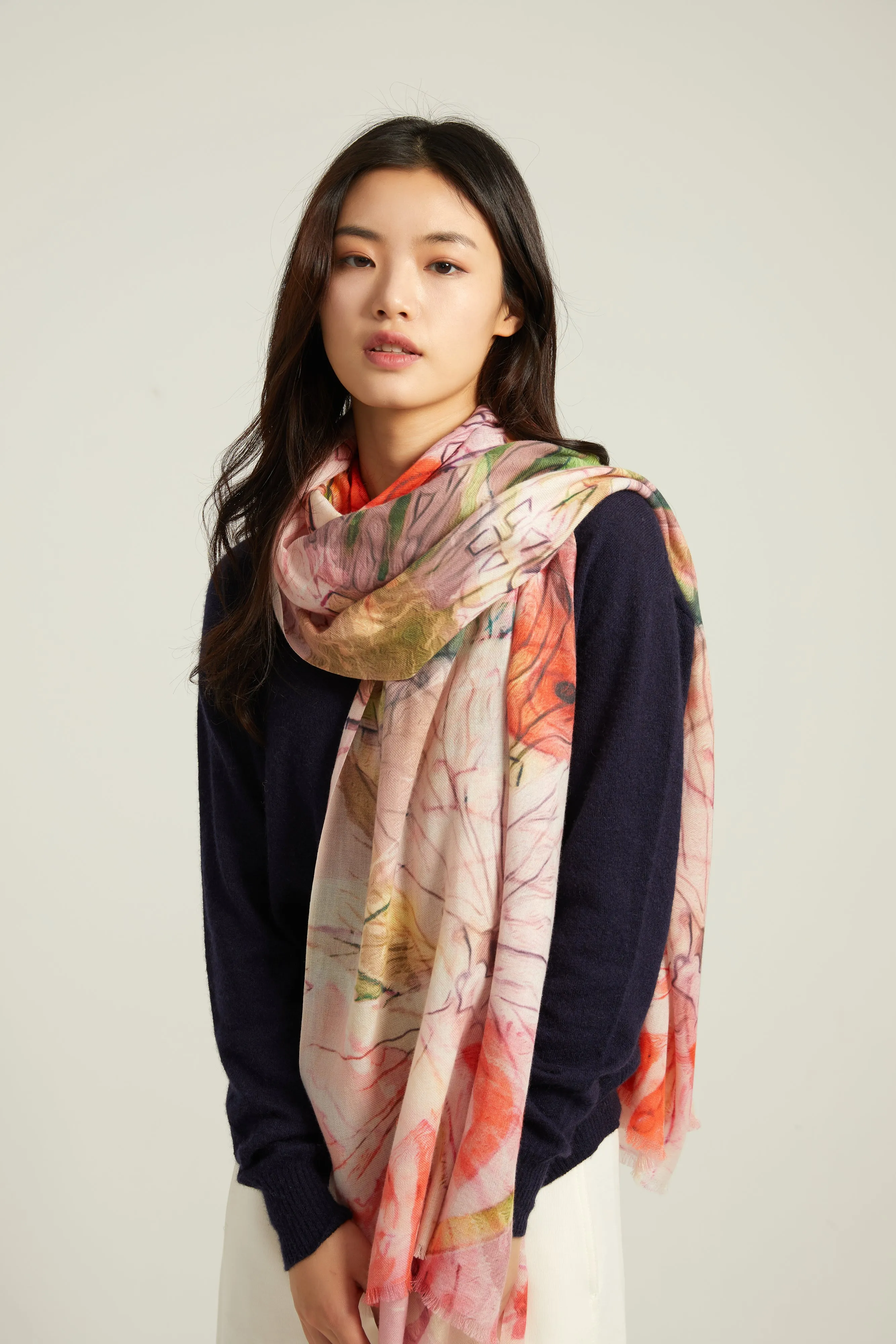 SHOKAY x VINCENT LI | Blossom Scarf