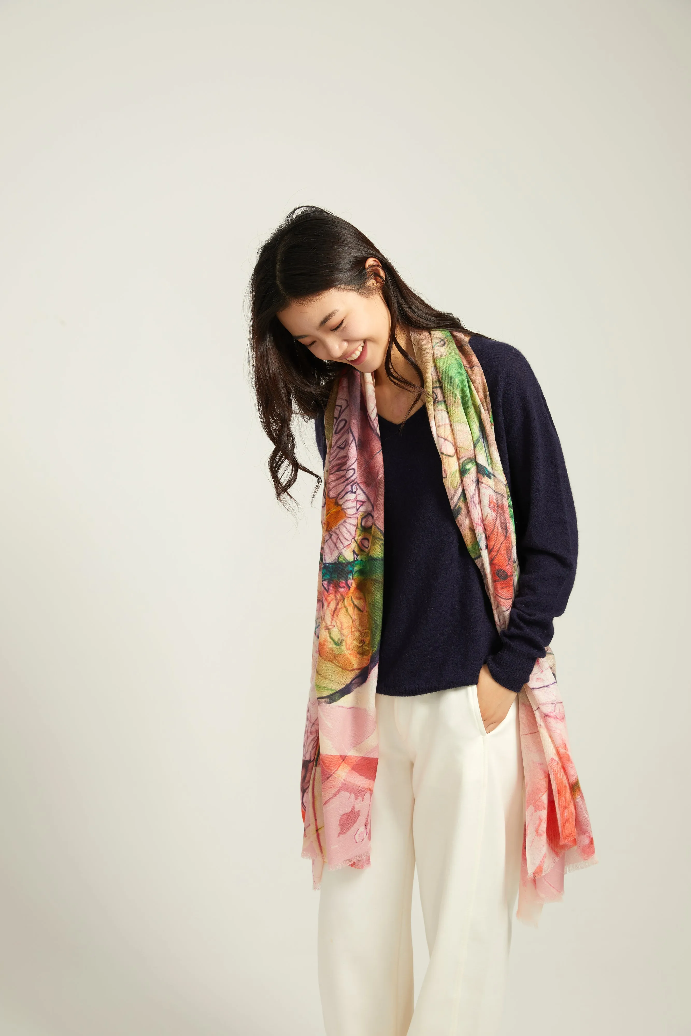 SHOKAY x VINCENT LI | Blossom Scarf