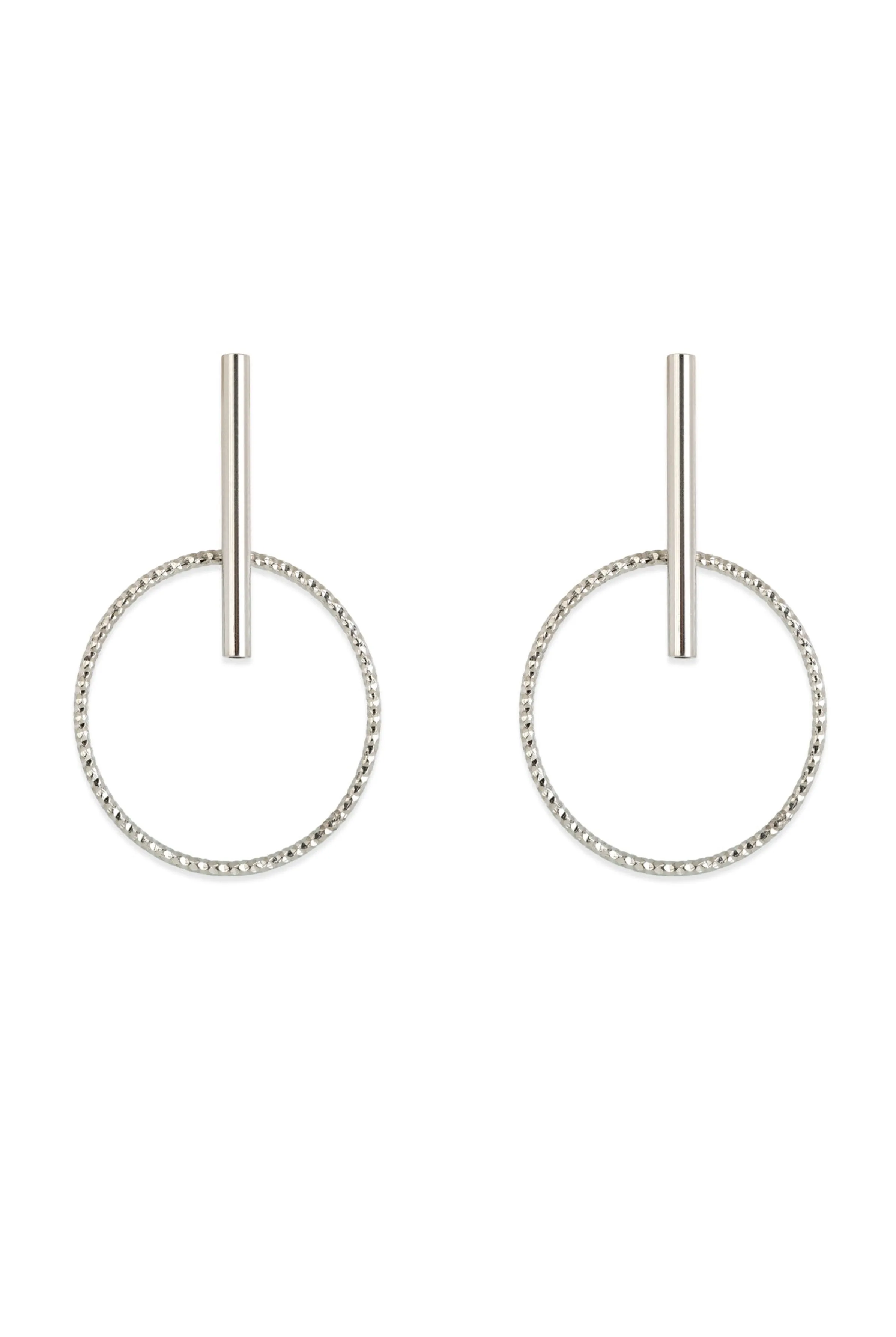 Silver Statement Earrings