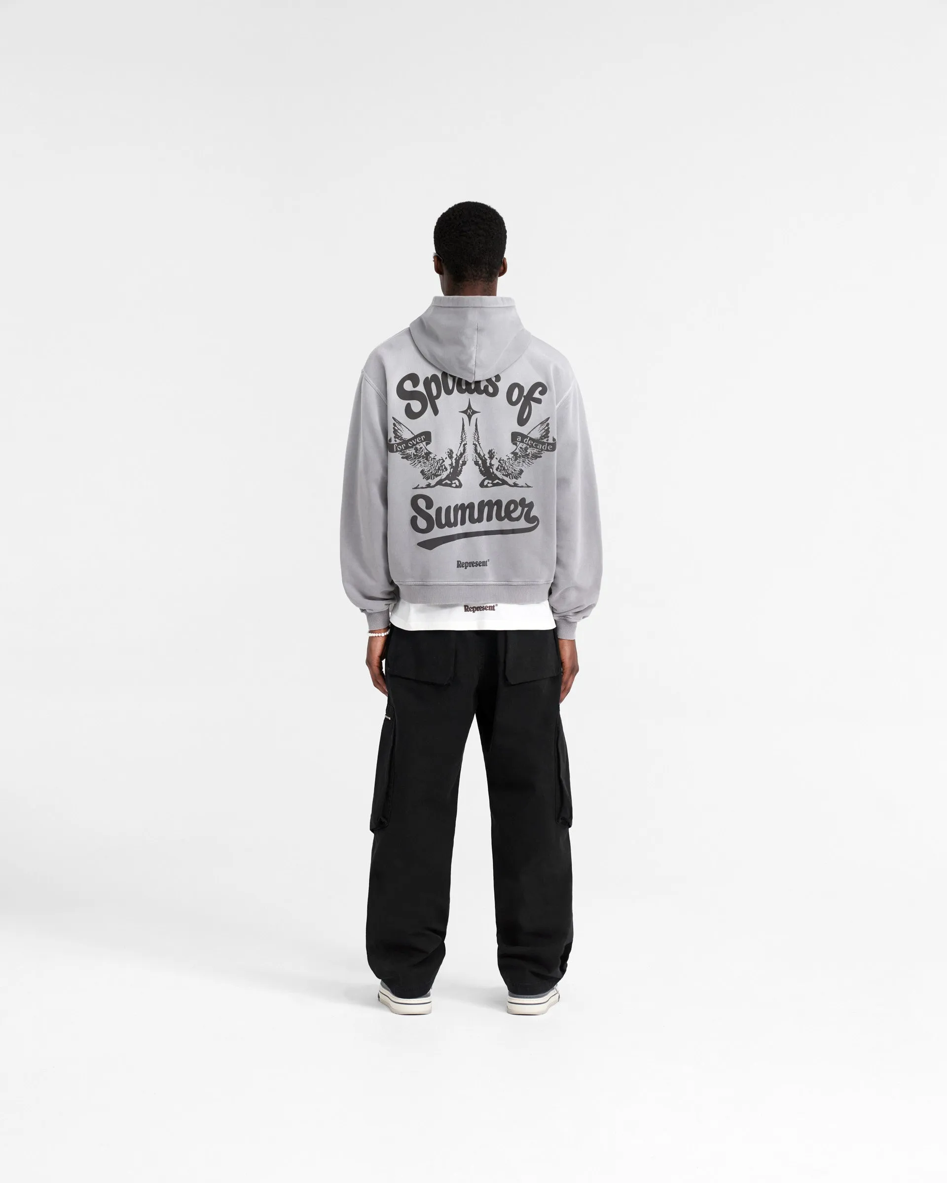 Spirits Of Summer Zip Hoodie - Mist