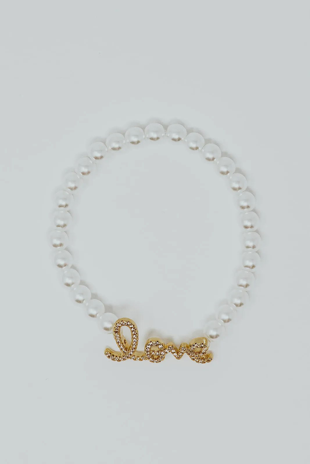 Swanky 5 Piece Pearl Bracelet Stack