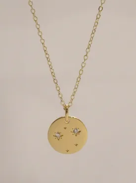 The Libra Constellation Coin Necklace