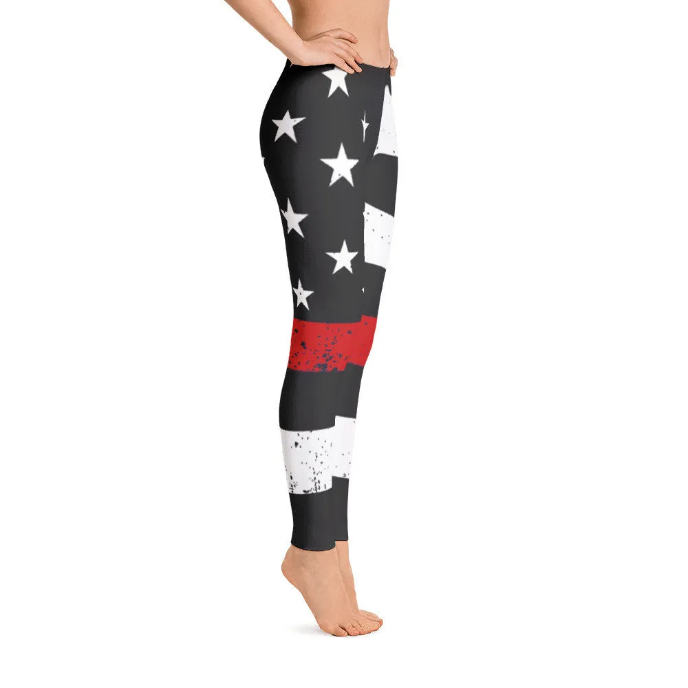 Thin Red Line Leggings