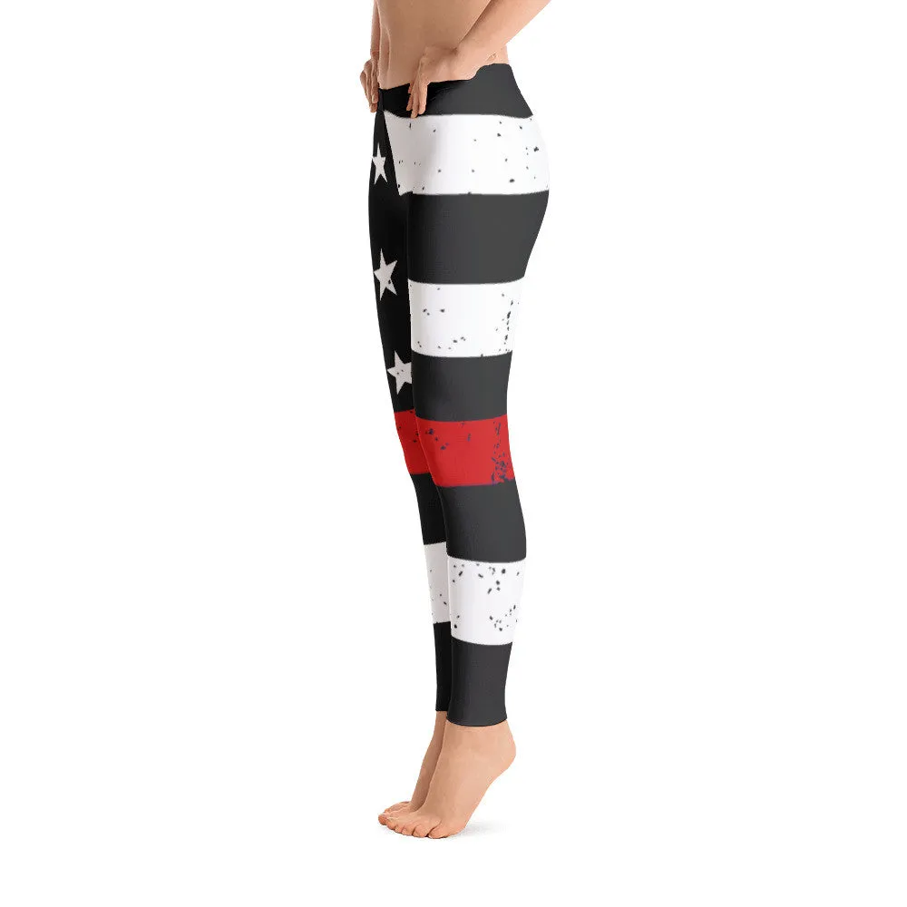 Thin Red Line Leggings