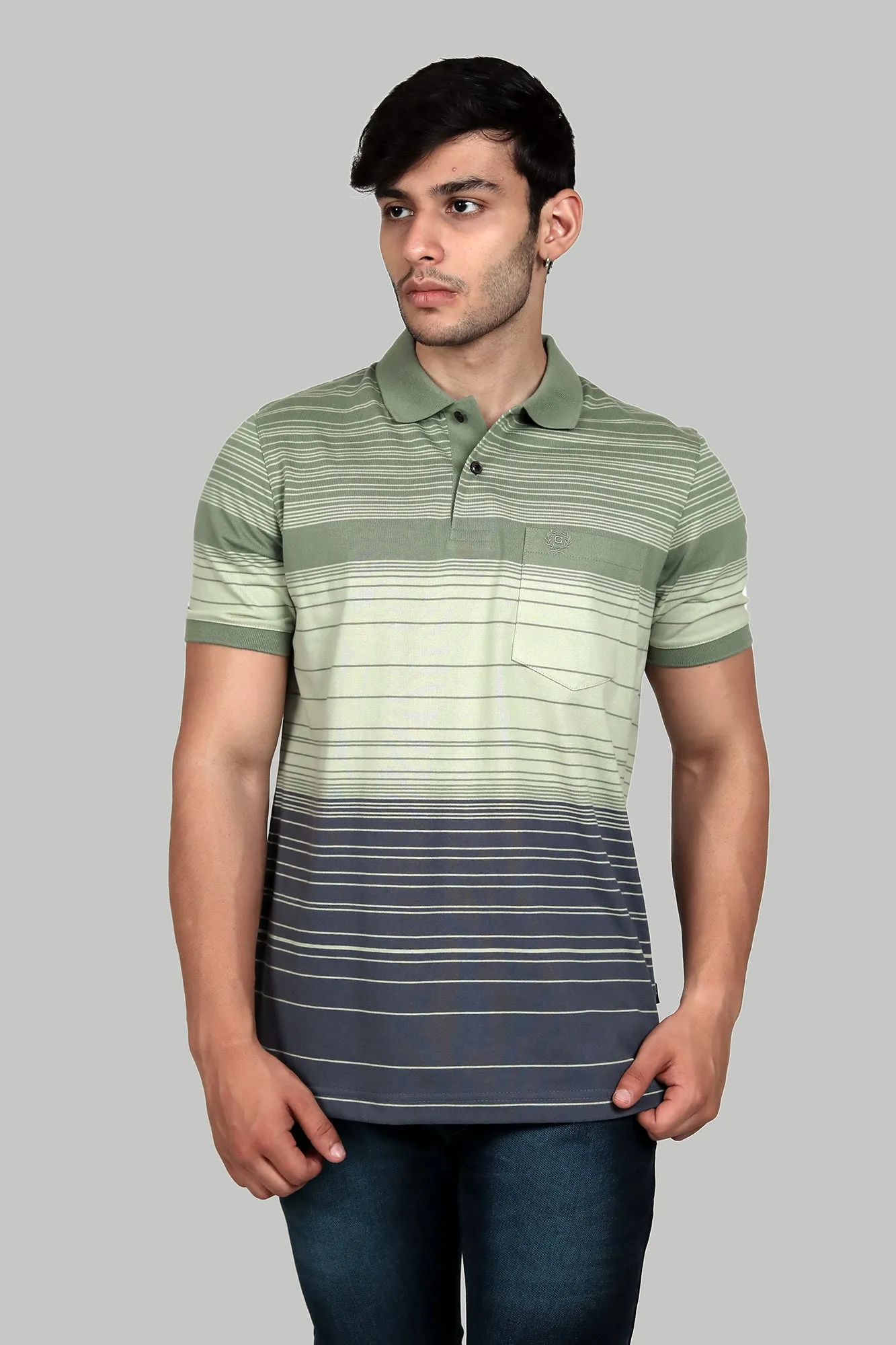 Thin Stripe Polo