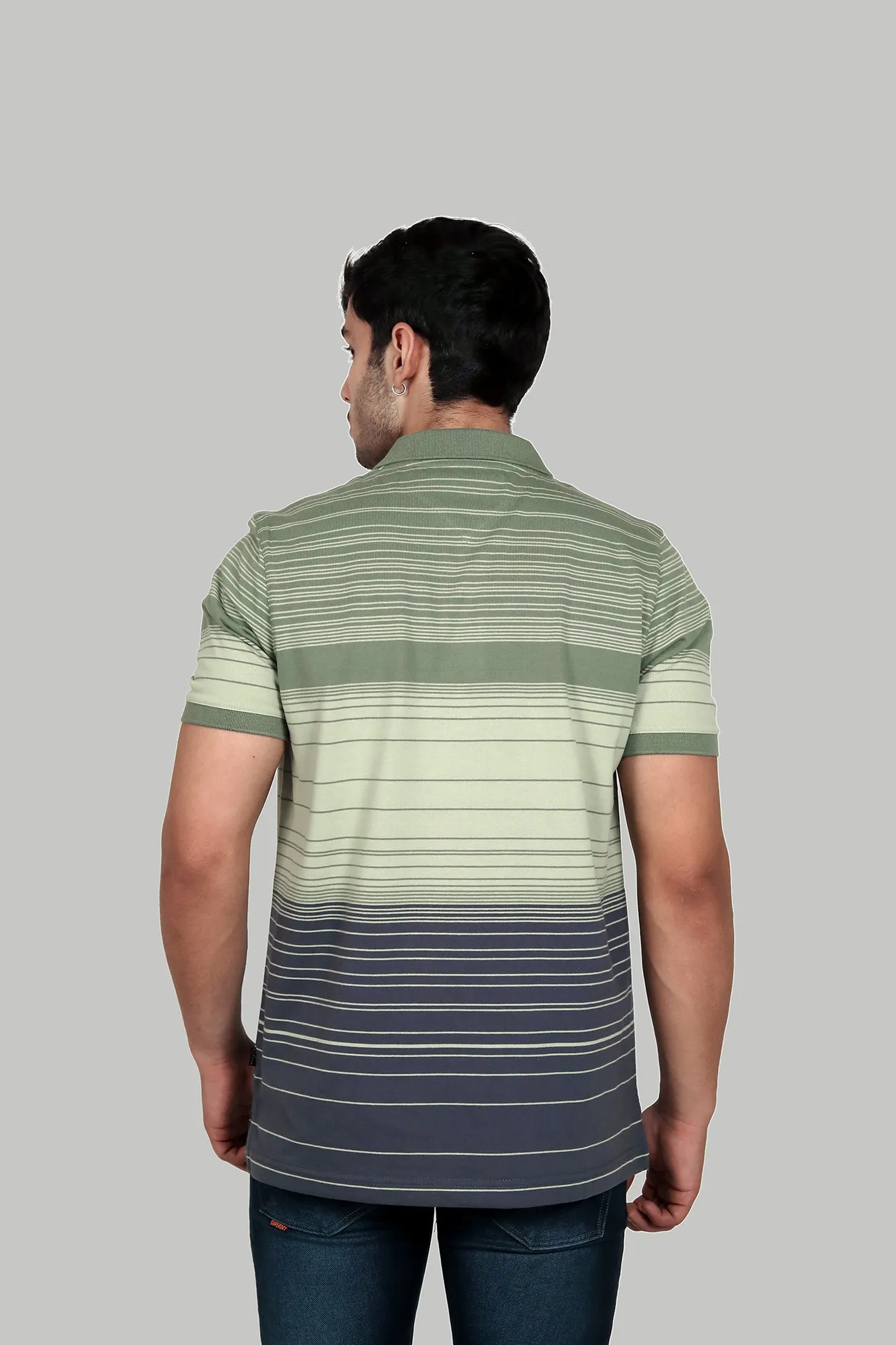 Thin Stripe Polo