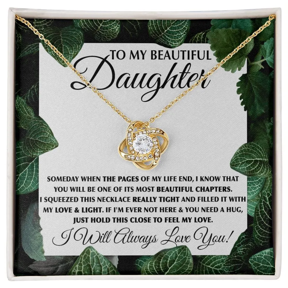 To My Beautiful Daughter