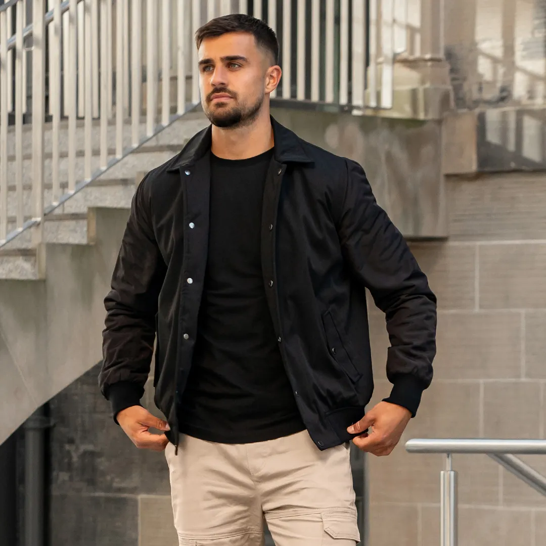 Vicente Bomber Jacket - Black