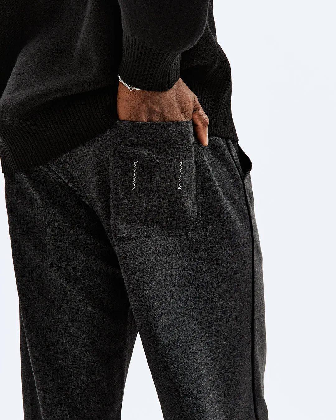 Wool Twill Rugby Pant